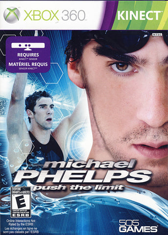 Michael Phelps - Push the Limit (Kinect) (Bilingual Cover) (XBOX360) XBOX360 Game 