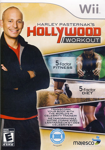 Harley Pasternak s - Hollywood Workout (Bilingual Cover) (NINTENDO WII) NINTENDO WII Game 