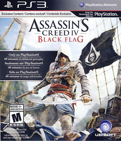Assassin s Creed IV - Drapeau noir (couverture trilingue) (PLAYSTATION3) Jeu PLAYSTATION3