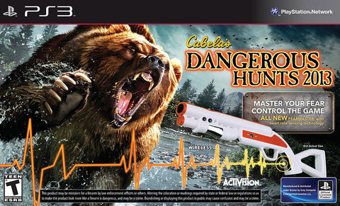 Cabela's Dangerous Hunts 2013 (Bundle) (PLAYSTATION3) PLAYSTATION3 Game 
