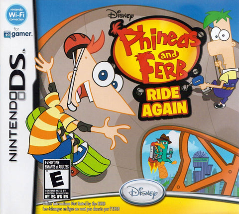 Phineas and Ferb - Ride Again (couverture bilingue) (DS) DS Game
