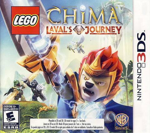 LEGO Legends of Chima - Le Voyage de Laval (couverture trilingue) (3DS) Jeu 3DS