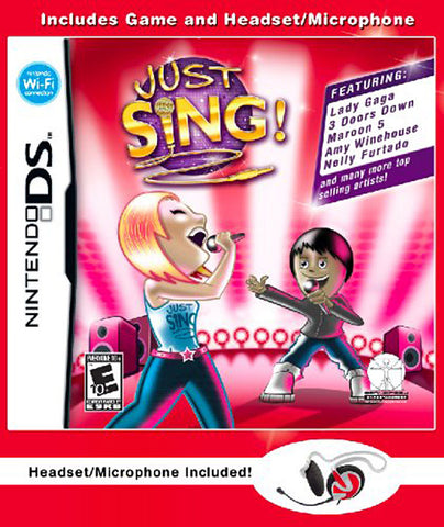 Just Sing Bundle (Microphone included) (Bilingual Cover) (DS) DS Game 