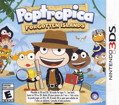 Poptropica - Les îles oubliées (Couverture trilingue) (3DS) Jeu 3DS