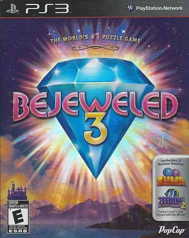 Bejeweled 3 (Bilingual Cover) (PLAYSTATION3) PLAYSTATION3 Game 