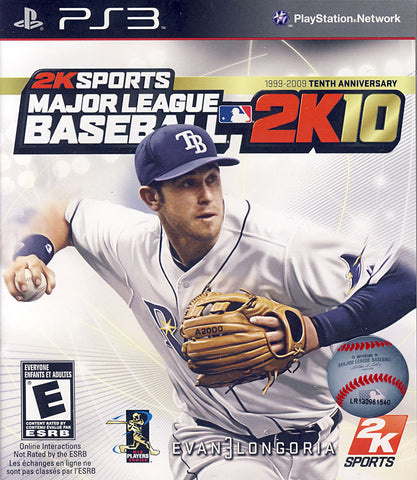 Major League Baseball 2K10 (Bilingual Cover) (PLAYSTATION3) PLAYSTATION3 Game