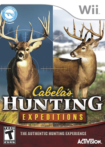 Cabela s Hunting Expeditions (Game Only) (NINTENDO WII) NINTENDO WII Game