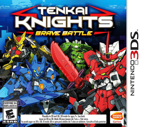 Tenkai Knights - Brave Battle (couverture trilingue) (3DS) Jeu 3DS