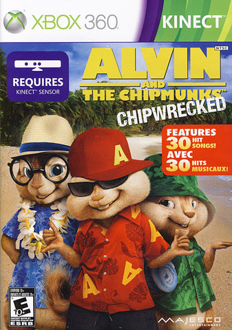 Alvin and the Chipmunks - Chipwrecked (kinect) (Bilingual Cover) (XBOX360) XBOX360 Game 