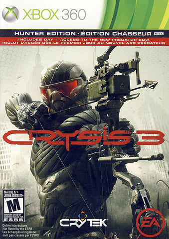 Crysis 3 (Hunter Edition) (Bilingual Cover) (XBOX360) XBOX360 Game 