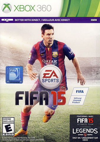 FIFA 15 (Bilingual Cover) (XBOX360) XBOX360 Game