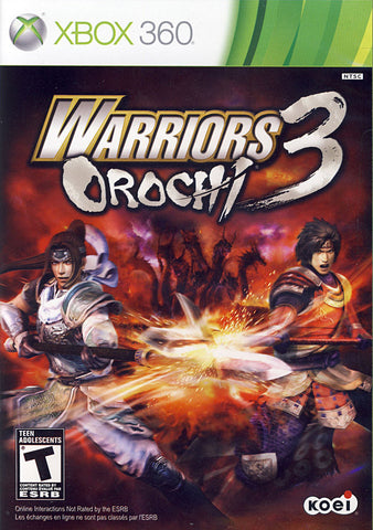 Warriors Orochi 3 (Bilingual Cover) (XBOX360) XBOX360 Game 