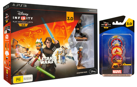 Disney Infinity 3.0 Star Wars Starter Pack MARVEL