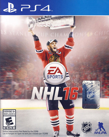NHL 16 (Bilingual Cover) (PLAYSTATION4) PLAYSTATION4 Game 