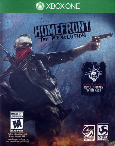 Homefront The Revolution - Steelbook (couverture bilingue) (XBOX ONE) Jeu XBOX ONE