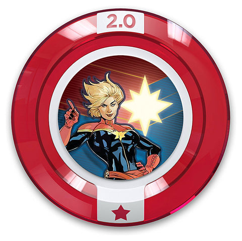 Disney Infinity - Captain Marvel Power Disc (Jouet) (JOUETS) JOUETS Jeu