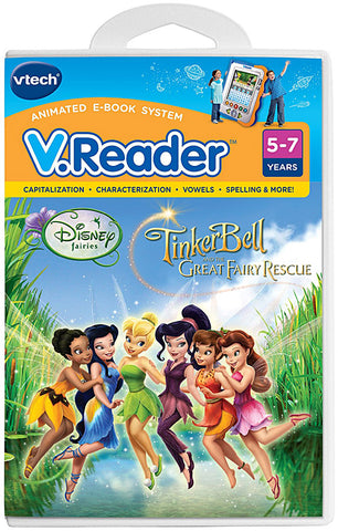 VTech - V.Reader Software - Disney's Fairies - Tinkerbell and The Great Fairy Rescue (OTHER) OTHER Game 