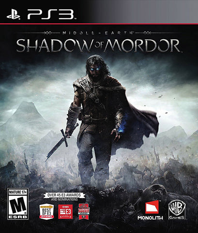 Middle Earth - Shadow of Mordor (PLAYSTATION3) PLAYSTATION3 Game 
