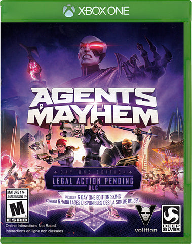 Agents of Mayhem (Day One Edition) (Bilingual) (XBOX ONE) XBOX ONE Game 