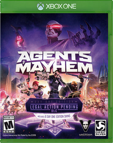Agents of Mayhem (Day One Edition) (XBOX ONE) XBOX ONE Game 